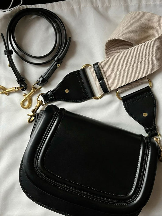 Aria Crossbody Bag - Black